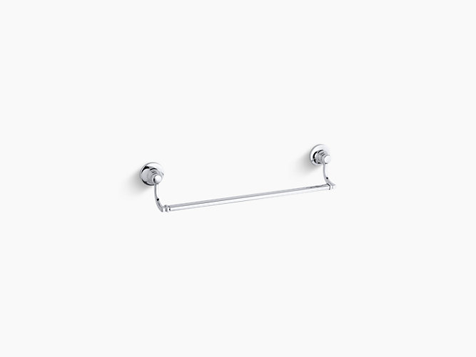 KOHLER Bancroft Double Robe Hook in Polished Chrome K-11414-CP