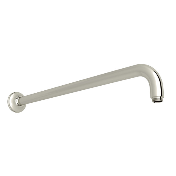 ROHL 20 Inch Reach Wall Mount Shower Arm - Unlacquered Brass