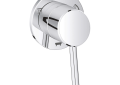 GROHE 29106001 3-Way Diverter Trim, StarLight® Polished Chrome