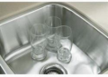 Sterling® 11409-NA Kitchen Sink With SilentShield® Technology, McAllister®, Luster, Rectangle Shape, 14-1/4 in Left, 14-1/4 in Right L x 18-1/2 in Left, 15-3/4 in Right W x 8-5/16 in Left, 8-5/16 in Right D Bowl, 31-3/4 in L x 20-3/4 in W x 8 in H