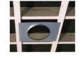 Rectorseal 81955 Airtec 16 inch On Center Rough In Ceiling Support Flange with 7 inch Hole