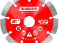 Diablo DMADS0450 4-1/2 inch Diamond Segmented Rim Angle Grinder Cut Off Disc