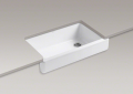 Kohler 6488-0 Self-Trimming(R) Apron Front Single Basin Sink, Short Apron
