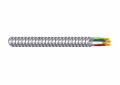 Southwire® 68582621 Type MC THHN Interlocked Armored Cable, Coil Packaging, 600 V AC, (3) 14 AWG Solid Copper Conductor, 25 ft L