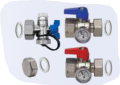 Watts DK1000 81003736 1 inch Female Stainless Steel Trunk Isolation Ball Valve Kit