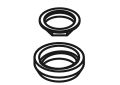 Kohler K-1036170 Locknut & Gasket Kit