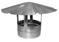 Southwark 996 6" 26 Gauge Smoke Pipe Shanty Style Chimney Cap