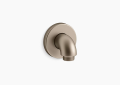 Kohler K-22172-BV Purist(R) Stillness(R) Wall-Mount Supply Elbow with Check Valve - Vibrant Brushed Bronze