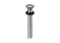 Kohler(R) K-25322-BN Clicker Drain with Overflow - Vibrant Brushed Nickel