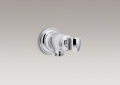 Kohler K-72797-CP Artifacts Wall-Mount Handshower Holder and Supply Elbow