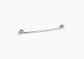 Kohler K-11371-CP Forte Sculpted 24 inch Towel Bar - Polished Chrome