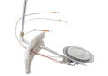 APCOM 100109200 Final Burner Assembly, For Use With Model FV Natural Gas Water Heater, #33 Orifice