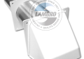 Lambro 224W 4 inch Plastic Preferred Hood with Tail Pipe and Removeable Screen