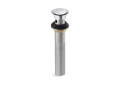 Kohler(R) K-25322-CP Clicker Drain with Overflow - Polished Chrome