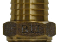Boshart BMA-100NL 1-1/4 inch Lead Free Brass Male Insert Adapter