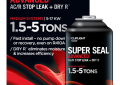 Cliplight 944KIT Super Seal Advanced AC/R Stop Leak + Dry R - 3 oz