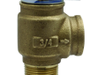 Apollo 10-408-05 Bronze 3/4 inch Female Inlet x 3/4 inch Female Outlet 30 PSIG Pressure Relief Valve