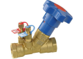 Red and White 9517-3/4 Brass 3/4 inch Female x 3/4 inch Female Static Balancing Valve