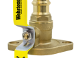 Nibco H-81405HV Webstone Isolator Uni-Flange Brass 1-1/4 inch Press Circulator Full Port Ball Valve Rotating Flange with Nuts and Bolts