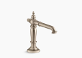 Kohler K-72760-BV Artifacts(R) with Column Design Widespread Bathroom Sink Spout - Vibrant Brushed Bronze