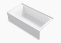 Kohler K-26109-RA-0 Entity(R) 60" x 30" Alcove Bath Right Drain - White