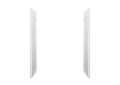 Sterling 72185106-0 60 inch x 32 inch Ensemble Series Shower End Wall Set - White
