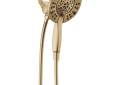 DELTA® 58499-CZ In2ition® 2-in-1 Shower Head and Hand Shower Combo, 1.75 gpm Flow Rate, 60 to 82 in L Hose, Brilliance® Champagne Bronze, Import