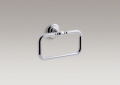 Kohler K-72571-CP Artifacts Towel Ring - Polished Chrome