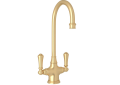 ROHLU.4711SEG-2 Georgian Era Single Hole Bar & Food Prep Faucet - Satin English Gold