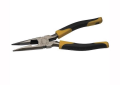 IDEAL® LaserEdge™ Smart-Grip™ 35-3038 Side Cutter Long Nose Plier With Cutter, Serrated Drop Forged High Carbon Steel Jaw, 8-1/2 in OAL