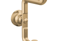DELTA® 73535-CZ Bathroom Hook, (2) Hooks, 5.5 in OAH x 1.75 in OAW x 4.625 in OAD, Zinc, Import