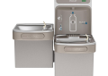 Elkay® EZSTL8WSLK EZH2O® Non-Filtered Bi-Level Bottle Filling Station and Cooler, 1.1 gpm Flow Rate, Sensor Operation, Refrigerated Chilling, Domestic