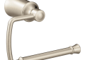 Moen® YB2108BN Paper Holder, Dartmoor™, 4.41 in H, Zinc, Brushed Nickel, Import