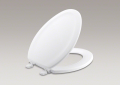 Kohler K-4647-0 Stonewood Elongated Closed-Front Toilet Seat - White