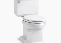 Kohler K-6669-0 Memoirs Stately Comfort Height Two-Piece Elongated Toilet - White