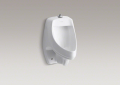 Kohler K-5016-ET-0 Dexter Siphon-Jet Wall-Mount Urinal - White