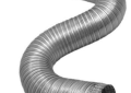 Southwark MF4 4" x 8' Long Flexible Aluminum Duct