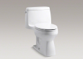 Kohler 3811-0 Comfort Height(R) One-Piece Compact Elongated 1.6 gpf Toilet