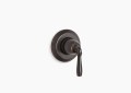 Kohler K-T376-4-2BZ Devonshire(R) Valve Trim for Transfer Valve with Lever Handle, Requires Valve - Oil-Rubbed Bronze