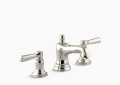 Kohler K-10577-4-SN Bancroft Two Handle Widespread Bathroom Faucet - Vibrant Polished Nickel