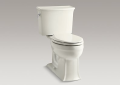 Kohler 3551-96 Archer Comfort Height Two-Piece Elongated 1.28 gpf Toilet With AquaPiston Flush Technology