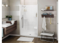 MAAX® 107005-SL-000-001 Professional 107005-S 2-Piece Sectional Shower, ALLIA SH 4834, 48 in L x 34-1/2 in W x 79 in H, Acrylic, White, Domestic