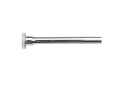 Newport Brass® 436/24A Flat Head Rigid Supply Tube, 3/8 in, Compression, 19-1/2 in L, Solid Brass, PVD French Gold