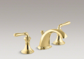 Kohler K-394-4-PB Devonshire Widespread Bathroom Faucet - Vibrant Polished Brass