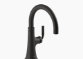 Kohler K-23767-BL Tone(R) Single-Handle Bar Sink Faucet - Matte Black