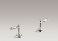 Kohler K-98068-4-SN Artifacts Bathroom Faucet Lever Handles - Vibrant Polished Nickel