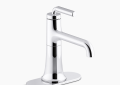 Kohler K-27415-4-CP Tone(TM) Single-Handle Bathroom Sink Faucet, 1.2 GPM - Polished Chrome