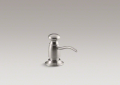 Kohler K-1894-C-VS Traditional Design Soap/Lotion Dispenser - Vibrant Stainless