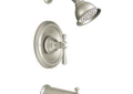 Moen T3113BN Kingsley Moentrol Tub and Shower Valve Trim less Valve - Brushed Nickel