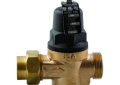 Apollo 36CLF-305-01 Lead Free Bronze 1 inch Sweat Union Inlet x 1 inch Female Outlet Pressure Reducing Valve less Gauge